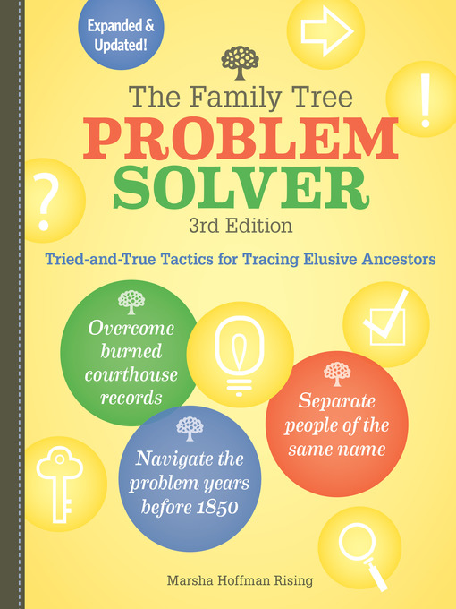 Title details for The Family Tree Problem Solver by Marsha Hoffman Rising - Wait list